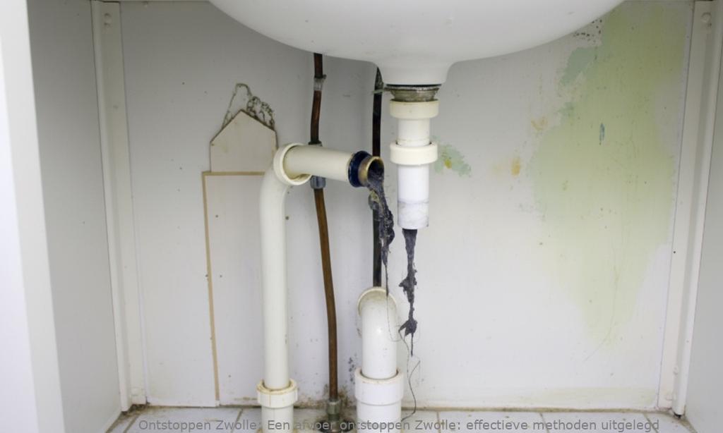Een afvoer ontstoppen Zwolle: effectieve methoden uitgelegd