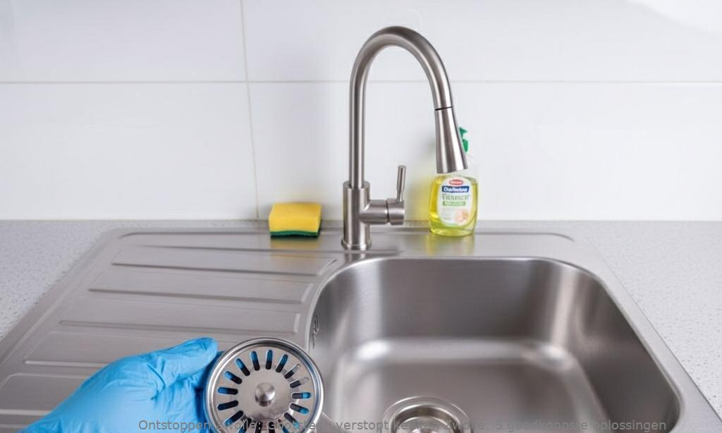 Gootsteen verstopt keuken Zwolle: 5 goedkoopste oplossingen