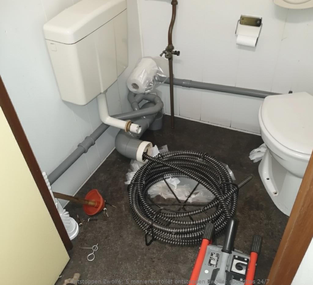 5 manieren toilet ontstoppen Zwolle: spoedtips 24/7