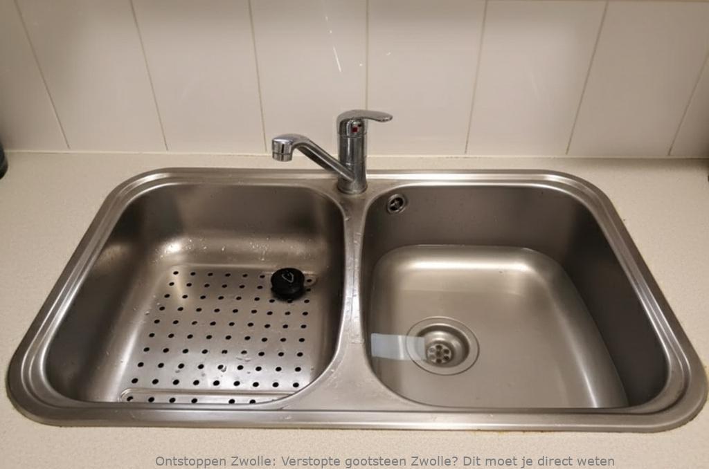 Verstopte gootsteen Zwolle? Dit moet je direct weten